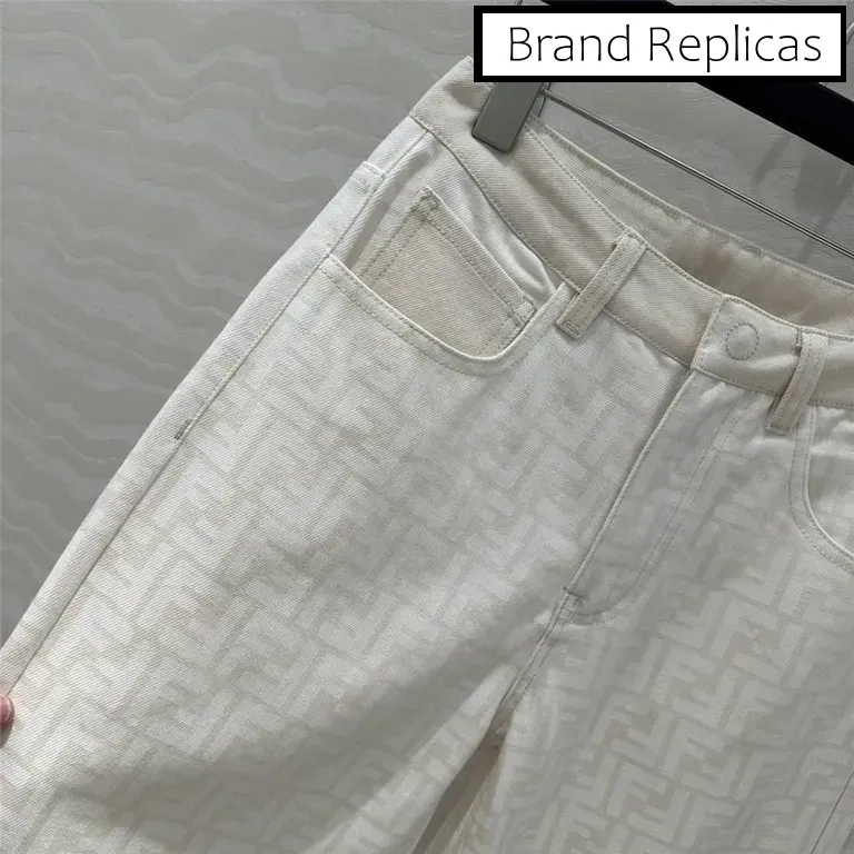 Fendi monogram straight pants